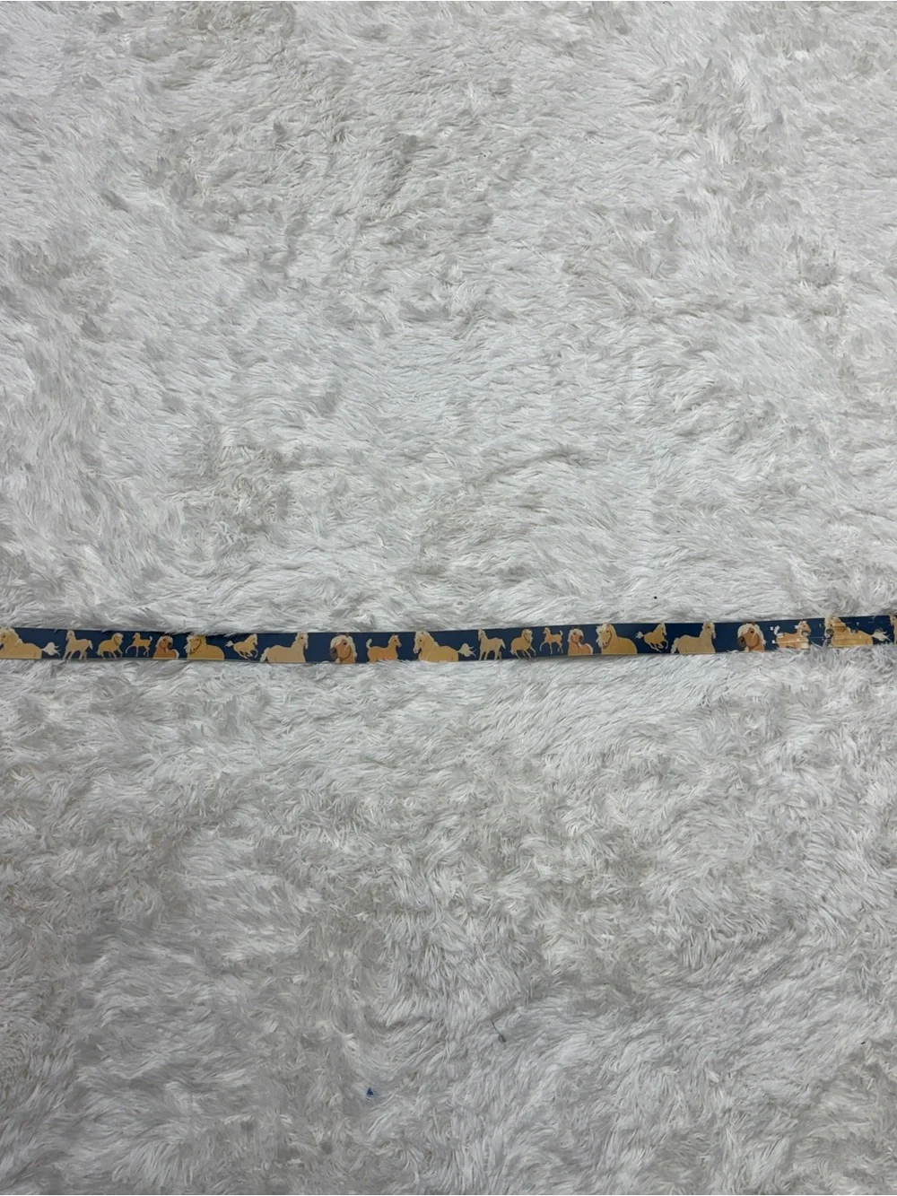 Women’s 45” Blue Palomino Horse Pattern C4 Equestrian Horseback Riding Belt
